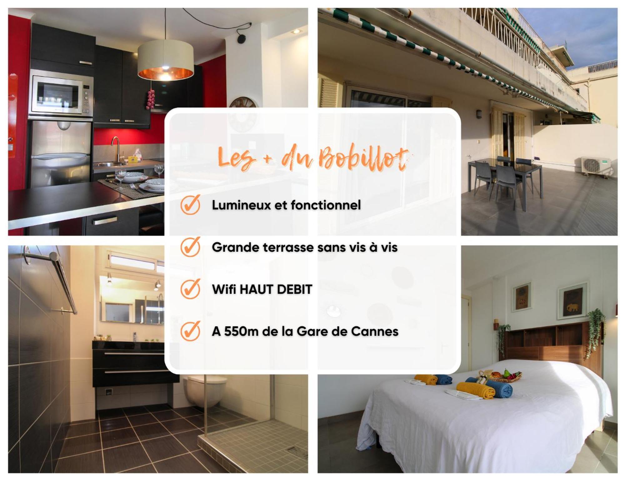 Le Bobillot By Apirent #Central #Terrasse #Wifi #Clim Cannes Esterno foto
